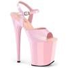 Pleaser - FLAMINGO809 Sandale à bride à la cheville, Pole dance chaussures - Rose Product image